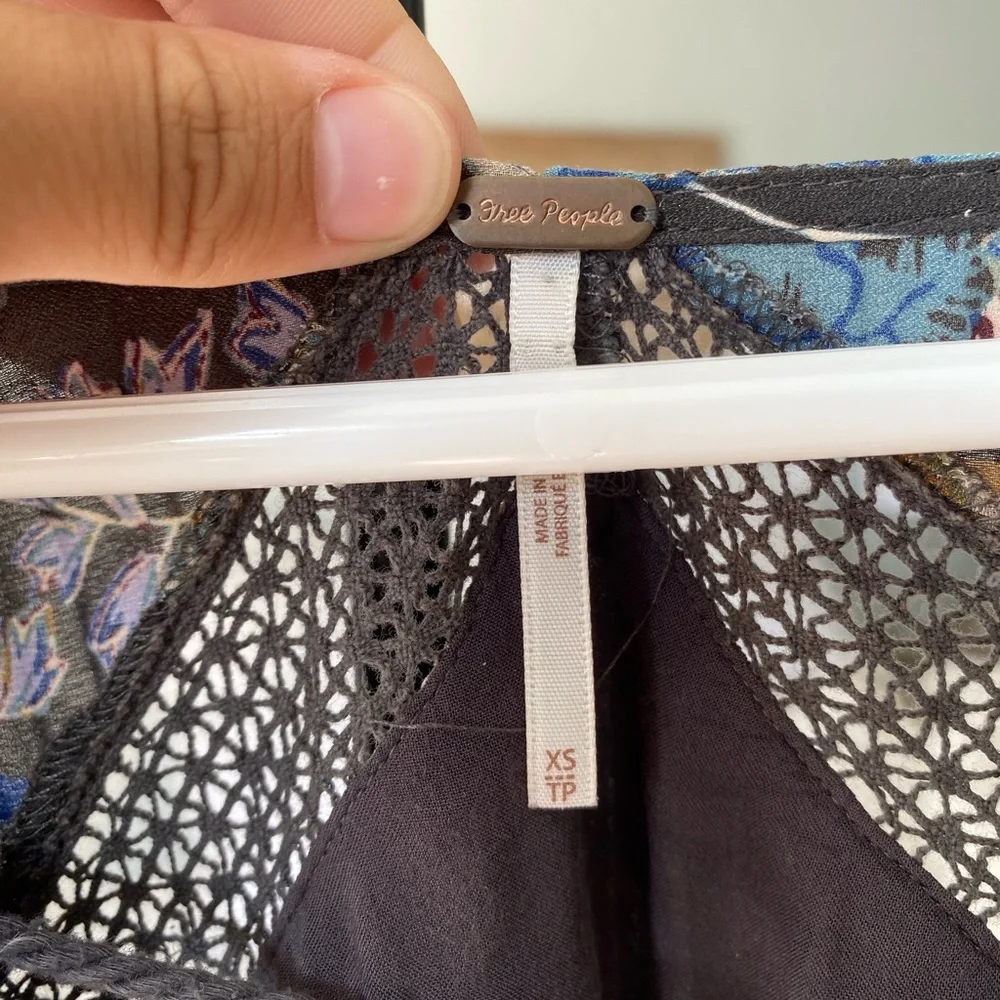 Free People L Rain‎ or Shine tunic boho Dress size xs
